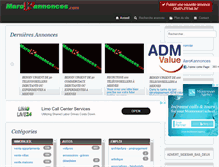 Tablet Screenshot of marokannonces.com